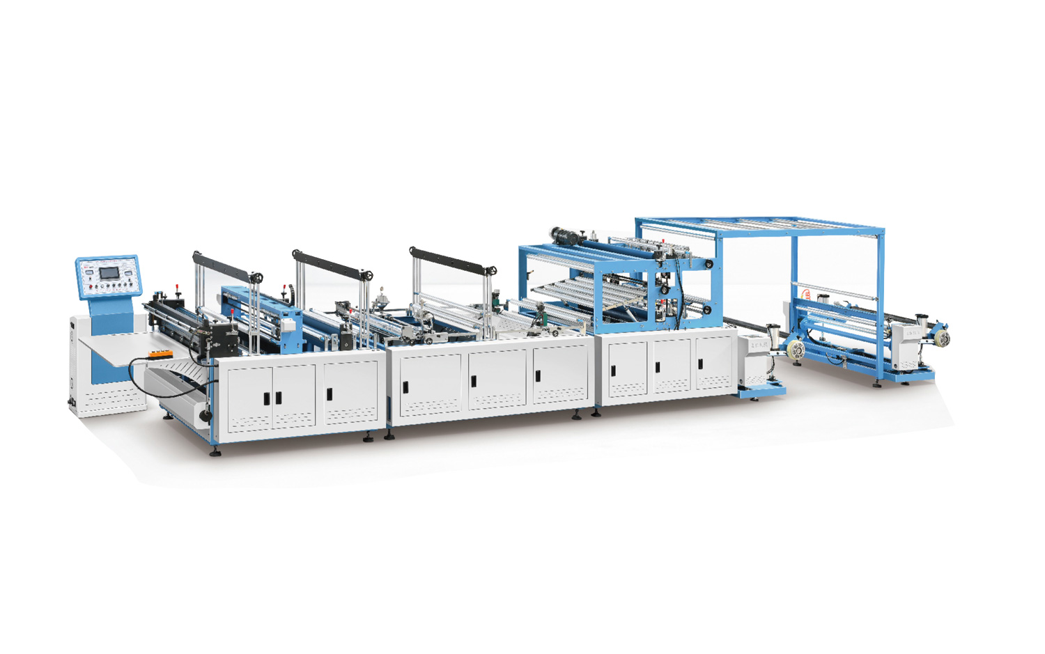 ZXL-1300雙放料無紡布制袋機(jī)(香蕉套袋、衛(wèi)浴潔具套袋、沙發(fā)套袋)